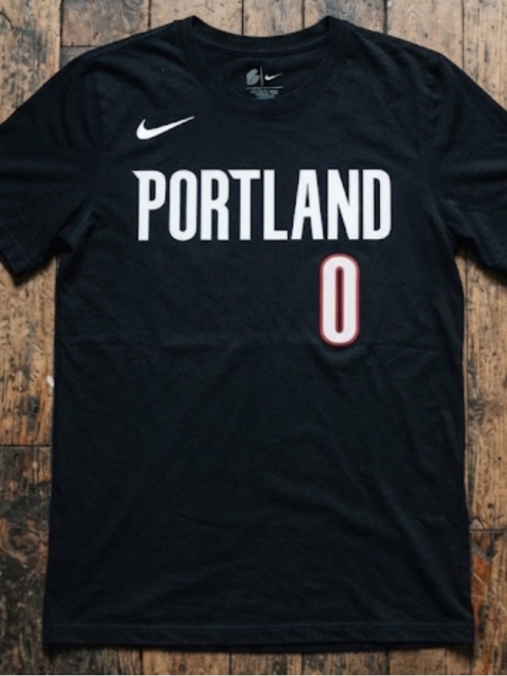 Portland Trailblazers Damian Lillard Nike shirt